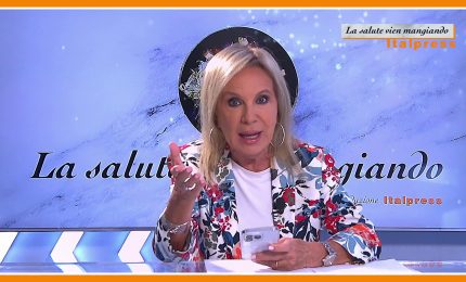 La Salute Vien Mangiando - Spaghetti rossi con formaggio e menta