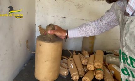 Caserta, sequestrata fabbrica abusiva di fuochi d&rsquo;artificio