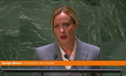 Ucraina, Meloni "&Egrave; una guerra alle nazioni pi&ugrave; povere"