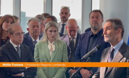 Fontana "Berlusconi meglio di chiunque rappresenta l'essere lombardo"