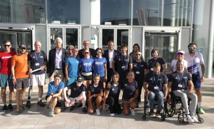 A Milano la staffetta paralimpica Obiettivo Tricolore