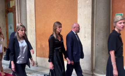 Napolitano, l'omaggio della delegazione di Italia Viva