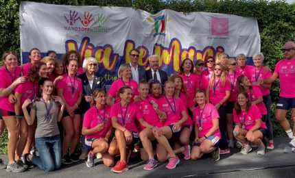 Il canottaggio italiano contro la violenza sulle donne