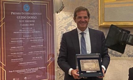 Va alla Fondazione Sicilia la Medaglia del Presidente della Repubblica