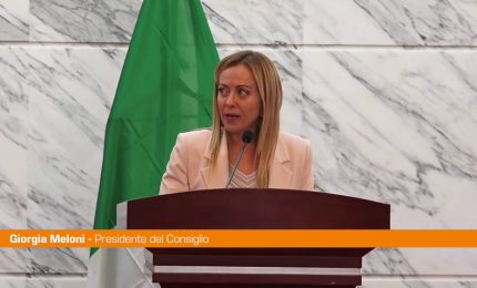 Meloni "Energia decisiva per il partenariato Europa-Africa"
