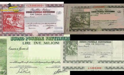 Riscattavano buoni fruttiferi intestati a persone morte, 3 arresti