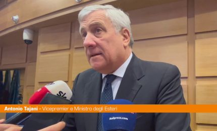 Medio Oriente, Tajani "Obiettivo &egrave; soluzione politica"