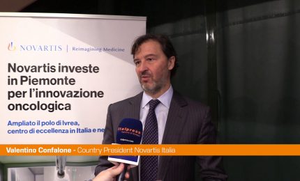 Confalone "Piemonte territorio strategico per Novartis"