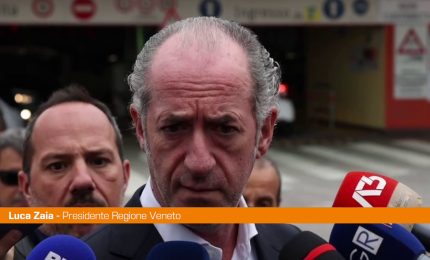 Incidente Mestre, Zaia "Sforzo corale della sanit&agrave; veneta"