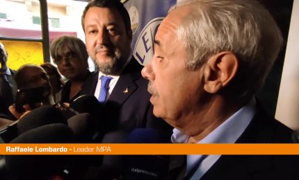 Lombardo "Con patto Mpa-Lega siamo in Sicilia al 13,6%"