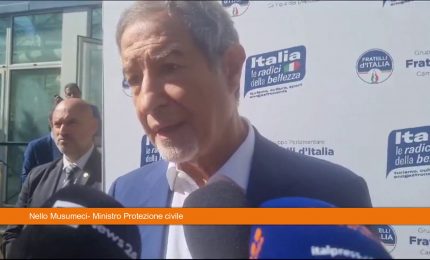 Musumeci "Evitare che la guerra in Israele possa ampliarsi"