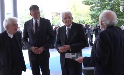 Mattarella a presentazione dell&rsquo;opera &ldquo;Non uccidere&rdquo; di Isgr&ograve; e Botta