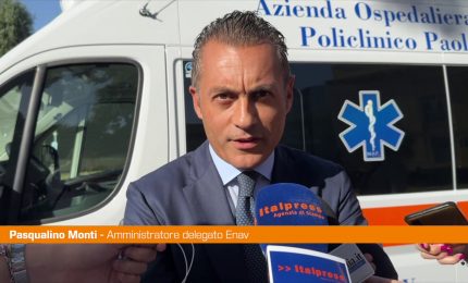 Monti "Enav doner&agrave; un'auto elettrica al Policlinico di Palermo&rdquo;