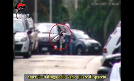 Traffico di droga gestito dalla mafia a Catania, 46 arresti