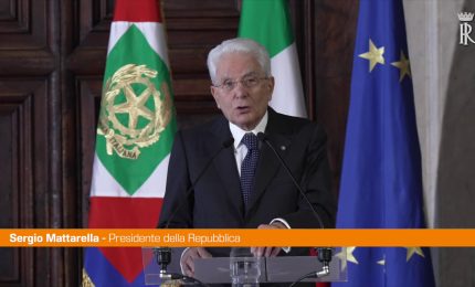 Ue, Mattarella "Italia non sia semplice passeggero del treno europeo"