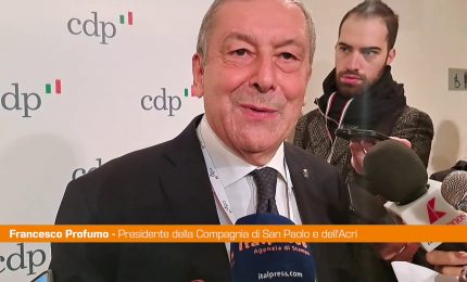 Profumo "Cdp vero agente di sviluppo del Paese"