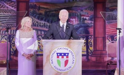 Usa, Biden a sorpresa al gala della Niaf