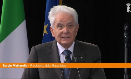 Vajont, Mattarella "L'uomo non deve essere nemico della natura"