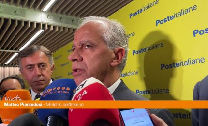 Sicurezza, Piantedosi "Storica collaborazione con Poste"