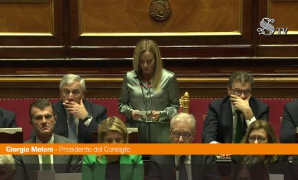 Meloni "Nessuna ambiguit&agrave; nel condannare Hamas"