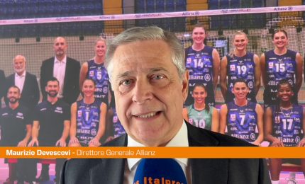 Allianz Vero Volley Milano, Devescovi "Colpiti dall'impegno sociale"
