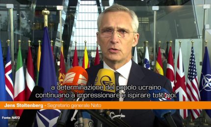 Stoltenberg "La Nato continuer&agrave; a sostenere l'Ucraina"