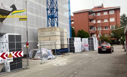 Truffa del superbonus 110% a Varese, sequestrati oltre 400 mila euro