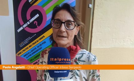 Angeletti &ldquo;Per Intesa Sanpaolo politiche equit&agrave; di genere importanti"
