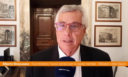 Siracusano "Salute mentale &egrave; tab&ugrave;, serve una rivoluzione culturale"