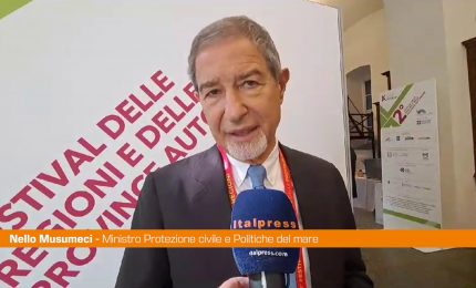 Musumeci "Priorit&agrave; sicurezza dei territori, al fianco delle Regioni"