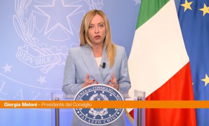 Meloni "L'intelligenza artificiale &egrave; una sfida cruciale"