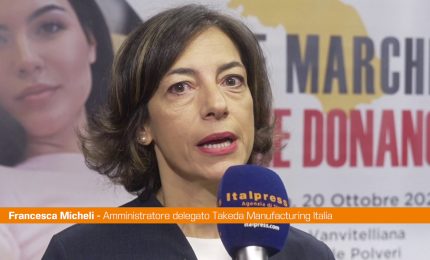 Micheli "Il plasma &egrave; una risorsa preziosa per i farmaci salvavita"