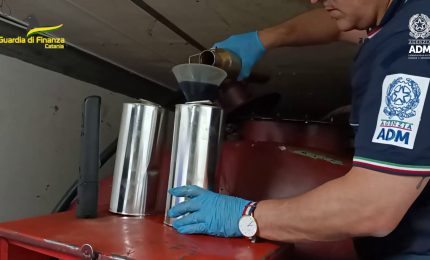 A Catania maxi sequestro di gasolio, 7 denunciati