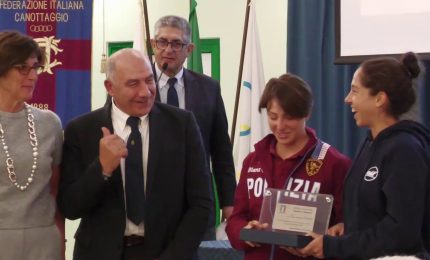 La Federcanottaggio premia gli azzurri, Perini atleta dell'anno