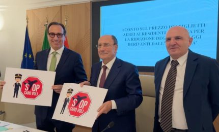 Caro voli, dalla Regione sconto fino al 50% per residenti siciliani