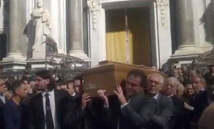 A Catania l&rsquo;ultimo saluto in Cattedrale all&rsquo;ex senatore Nino Strano