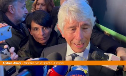 Abodi &ldquo;Mi auguro cerimonia Giochi 2026 a San Siro"