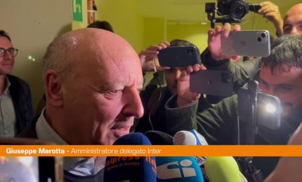 Marotta "Gara con Juve? La affronteremo con calma"