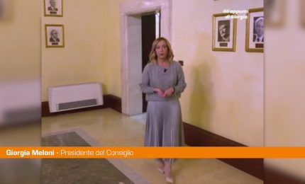 Meloni "Rester&ograve; al governo altri 4 anni"