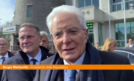 Mattarella "Con guerra mai conclusa c'&egrave; rischio di nuove violenze"