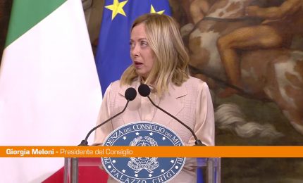 Migranti, Meloni "Rafforziamo la cooperazione con l'Albania"