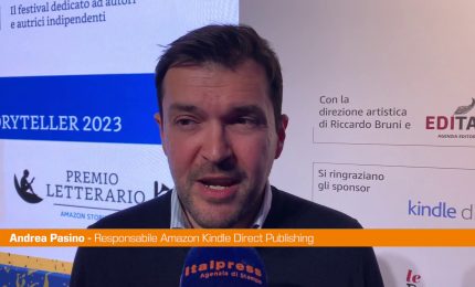 Pasino "Oltre 2000 candidature per il premio Amazon Storyteller"