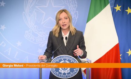 Riforme, Meloni "L'instabilit&agrave; &egrave; un freno allo sviluppo"