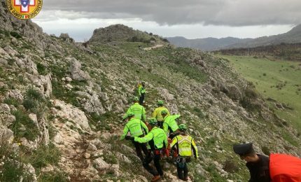 Pastore muore nel Palermitano, recuperato dal Soccorso alpino