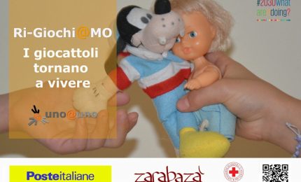 Torna &ldquo;Ri-giochiamo&rdquo;, raccolta doni per i bambini meno fortunati