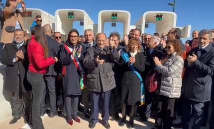 Schifani a Modica inaugura tratto dell&rsquo;autostrada A18