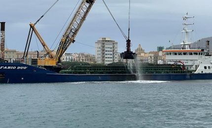 Partiti i lavori di dragaggio nel Porto di Trapani