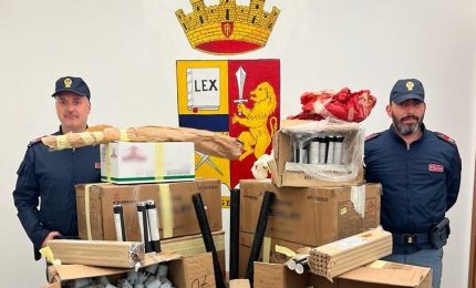 Botti illegali e droga, 1 arresto e 2 denunce a Palermo