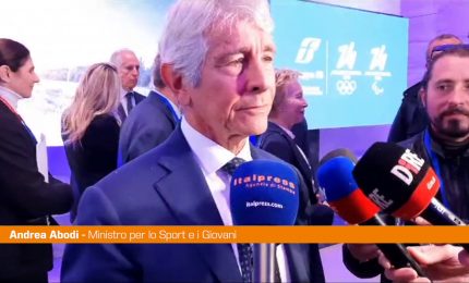 Milano-Cortina, Abodi "Pista bob? C'&egrave; ancora tempo per le decisioni"