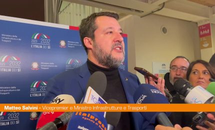 Ponte sullo Stretto, Salvini &ldquo;Da Sicilia e Calabria contributo 15%&rdquo;